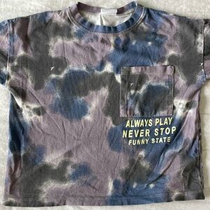 Boys Zara long sleeve tie dye